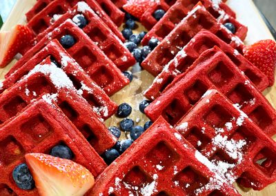 Red Velvet Waffles